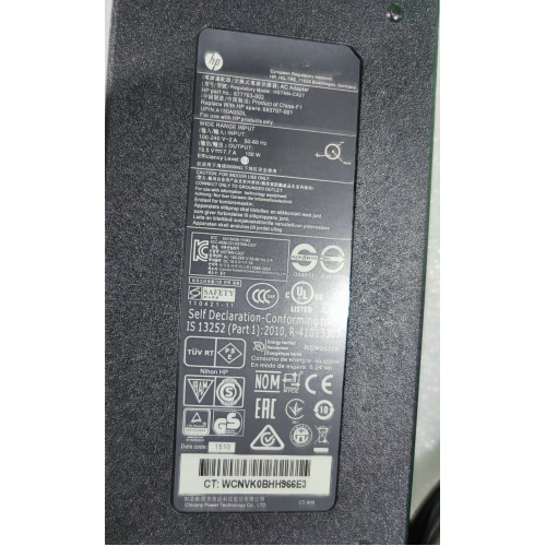 New 677763 002 HP Pavilion Gaming Laptop 15 cx0001nj Laptop Charger 19.5V 150W 4.5x3.0mm PIN A copy of an original New 677763 002 HP Pavilion Gaming Laptop 15 cx0001nj Laptop Charger 19.5V 150W 4.5x3.0mm PIN A copy of an original