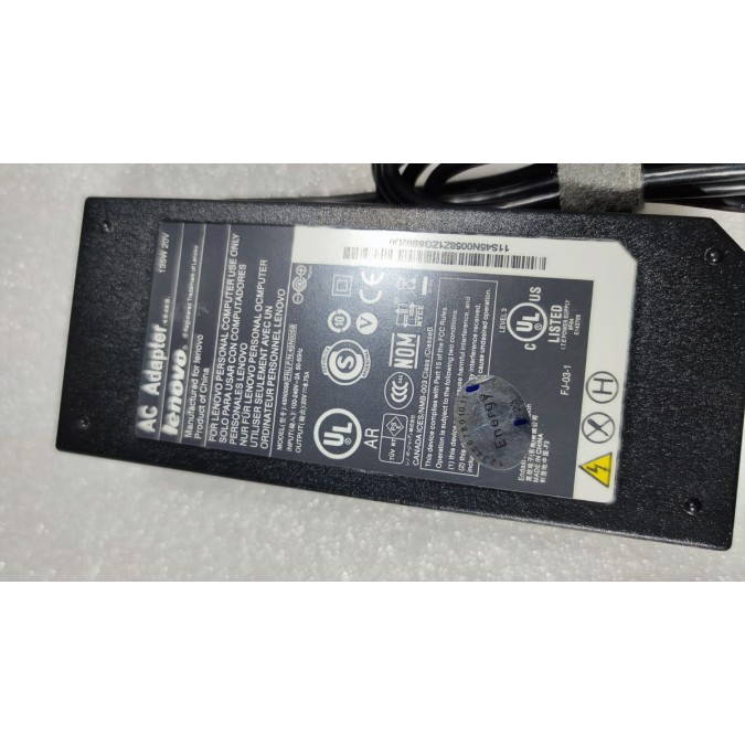 New 45N0058 45N0059Lenovo Laptop Charger 20V 135W 7.9x5.5mm A copy of an original