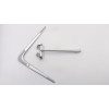 New 01ef933 GT Stand light silverC4/5 new 01ef933 Lenovo 510 23ASR All in One (ideacentre) Type F0CE Stand colore:white original