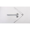 New 01ef933 GT Stand light silverC4/5 new 01ef933 Lenovo 510 23ASR All in One (ideacentre) Type F0CE Stand colore:white original