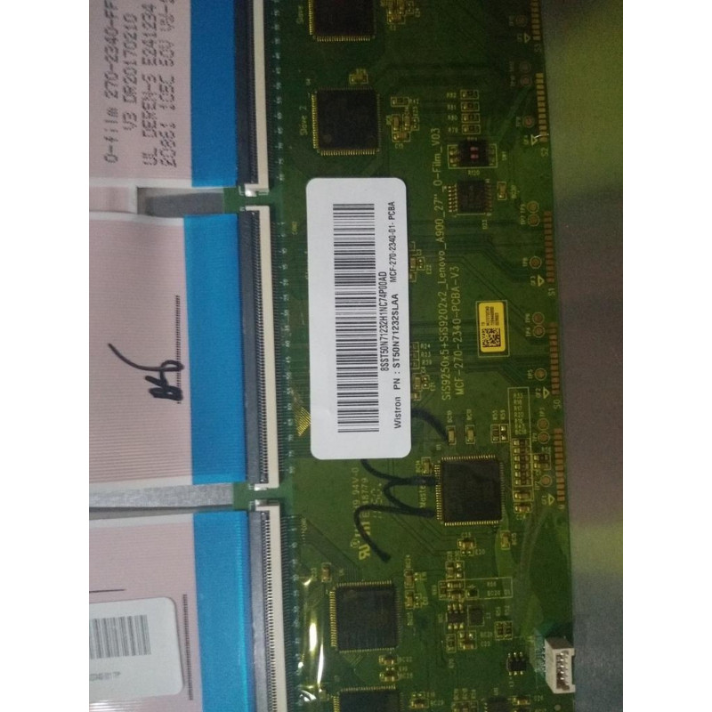 New LCD Module FHD Panel TS_RGBIR 01MN075 36m.058LD.0010 Lenovo AIO 910 27ISH All in One (ideacentre) Type F0C2 All In One PC included touch and frame 27.0" FHD colore:black original