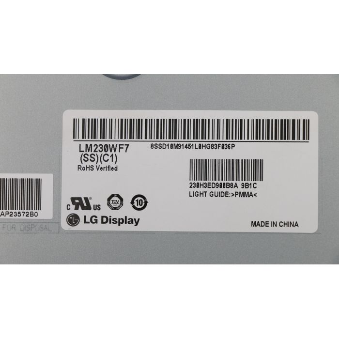 Экран для Моноблока All In One LM230WF7-SSC1 01AG975 Lenovo V510z All-in-One (Lenovo) - Type 10NJ 23.0" FHD - оригинал