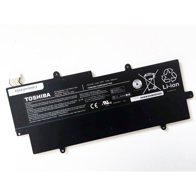 סוללה למחשב נייד Toshiba Portege Z830 47Wh PA5013U Toshiba צבע:שחור העתק של מקור