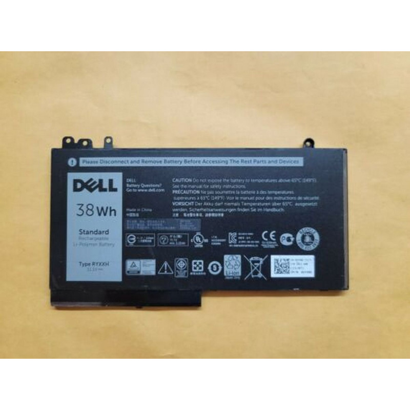 Аккумулятор для Ноутбука ryxxh Dell latitude e5250 11.1V 38Wh - Копия оригинала