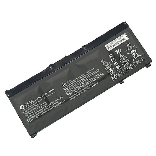 HP Gaming Pavilion 15 52Wh SR04070XL HP Laptop Battery 52Wh colore:black A copy of an original