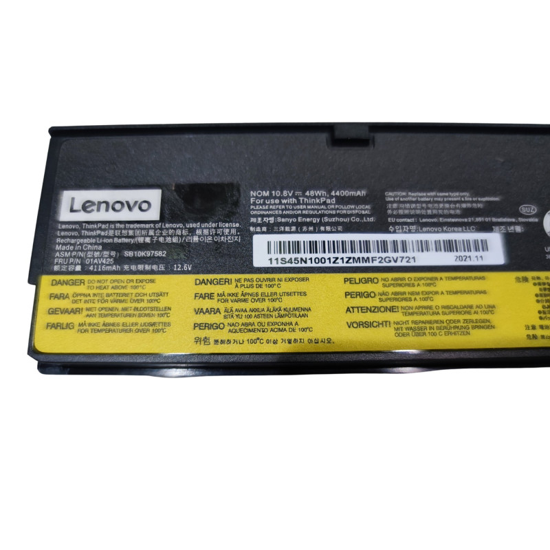 Аккумулятор для Ноутбука 01av425 sb10k97582 Lenovo T470 Laptop (ThinkPad) - Type 20HD - Копия оригинала
