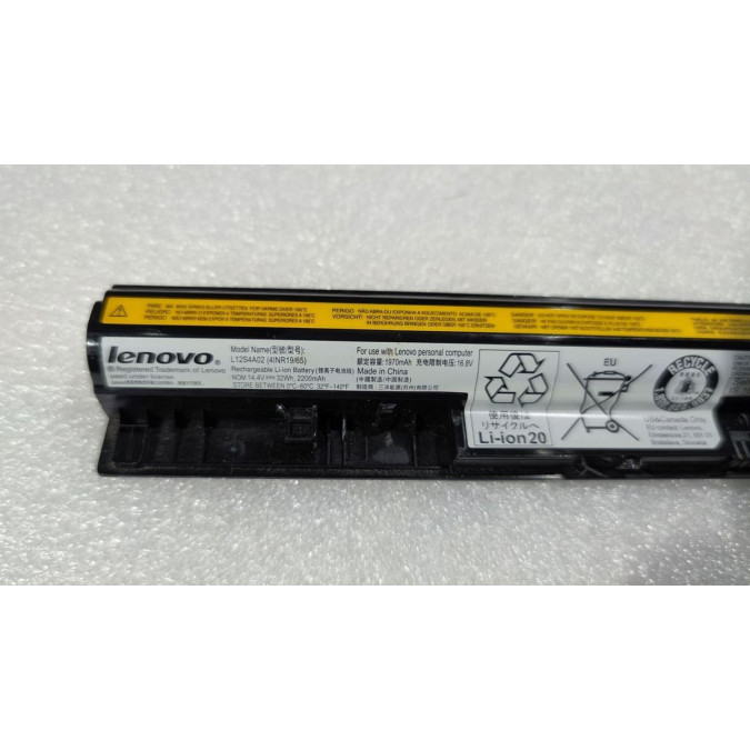 Used L12S4A02 G50 30 Laptop (Lenovo) Type 80G0 Laptop Battery original