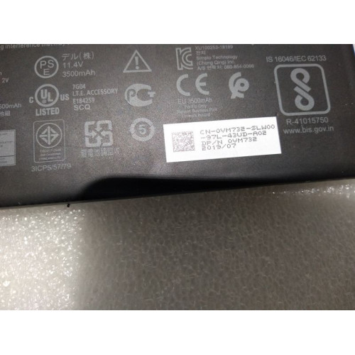 Used WJPC4 Dell Inspiron 3593 Laptop Battery 11.4V original Used WJPC4 Dell Inspiron 3593 Laptop Battery 11.4V original