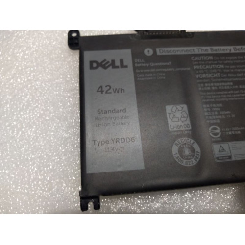 Used WJPC4 Dell Inspiron 3593 Laptop Battery 11.4V original Used WJPC4 Dell Inspiron 3593 Laptop Battery 11.4V original