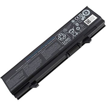 סוללה למחשב נייד Dell Latitude E5400 52Wh KM668 Dell 52Wh צבע:שחור העתק של מקור