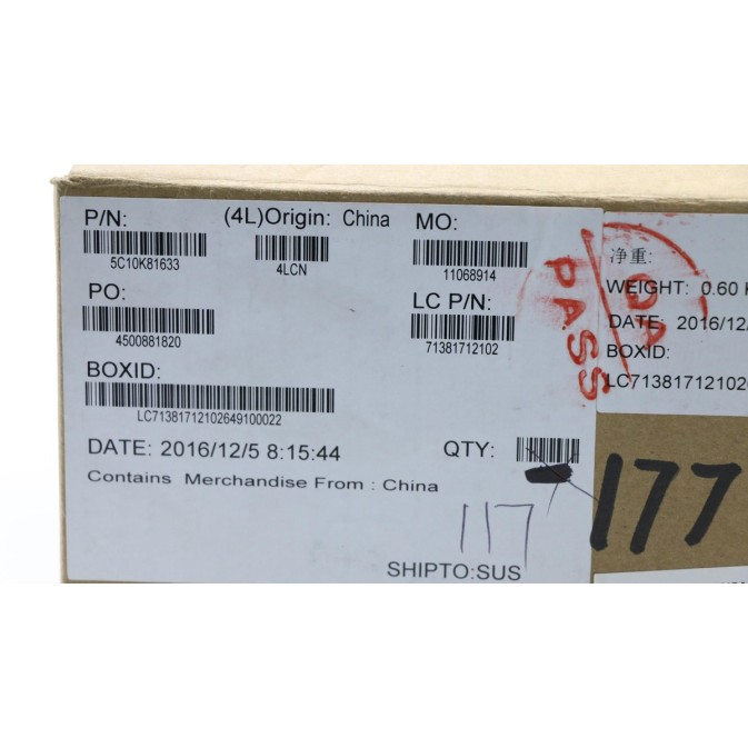Кабель для камеры Camera Cable L 80NV For 3D 5C10K81633 Lenovo - оригинал