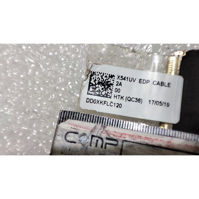 Used X541UV EDP CABLE DD0XKFLC120 Asus LCD Screen Cable original