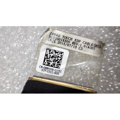Used DC02001X500 REV:1.0(A00) Dell LCD Screen Cable original Used DC02001X500 REV:1.0(A00) Dell LCD Screen Cable original