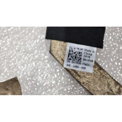 Used CEDAR 15 TOUCH LVDS CABLE 450.00H06.0031 REV:A01 0H1RV6 Dell LCD Screen Cable original