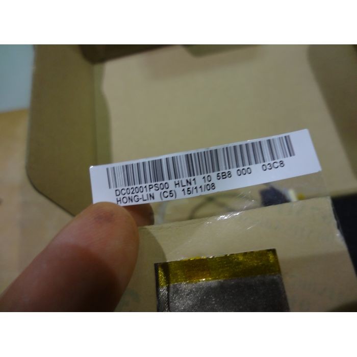כבל מסך למחשב נייד Flex LCD DC02001PS00 90202732 G510 Laptop (Lenovo) - Type 80A8 מקורי - חדש