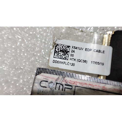 Кабель Матрицы Ноутбука X541UV EDP CABLE DD0XKFLC120 Asus , б/у - оригинал - оригинал Кабель Матрицы Ноутбука X541UV EDP CABLE DD0XKFLC120 Asus , б/у - оригинал - оригинал
