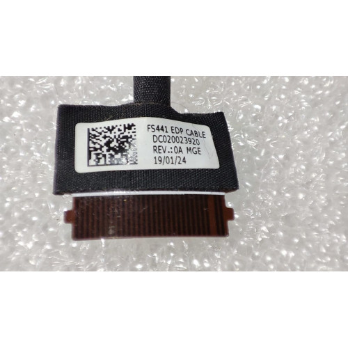 New DC020023920 REV.:0A LCD FS441 EDP CABLELenovo Lenovo ideapad 3 14IIL05 Laptop Type 81WD LCD Screen Cable A copy of an original
