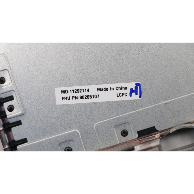 מכסה תחתון למחשב נייד ACLU1LowerCVBlackT LM W/SPKL+R 90205107 Lenovo מקורי - חדש
