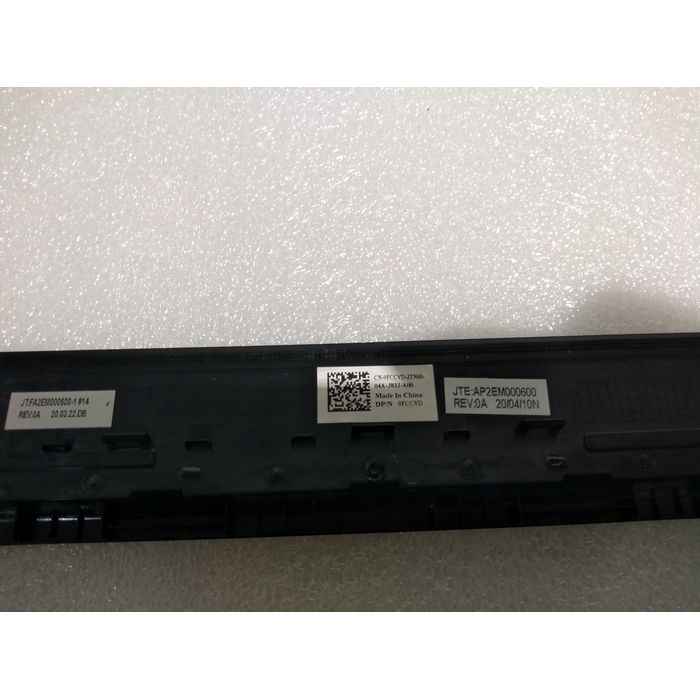 Used 0FCCVD Dell Inspiron 3593 Laptop Screen Frame colore:black