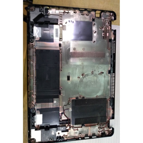 Поддон для Ноутбука включая Динамики и Антенны PTSZE173569IDA2PT-1 X505_ANT_MAIN_PCB_A0_HB ASUS VivoBook 15 X505BA цвет:черный, б/у