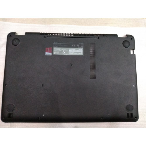 Поддон для Ноутбука включая Динамики и Антенны PTSZE173569IDA2PT-1 X505_ANT_MAIN_PCB_A0_HB ASUS VivoBook 15 X505BA цвет:черный, б/у