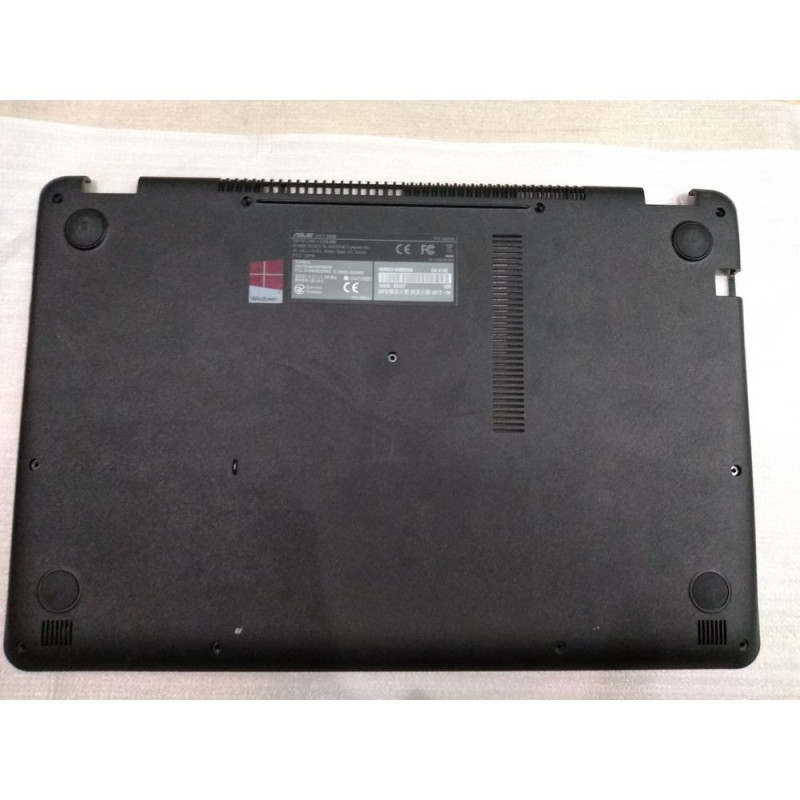 Used PTSZE173569IDA2PT 1 X505_ANT_MAIN_PCB_A0_HB ASUS VivoBook 15 X505BA Laptop Bottom Cover Speakers And Antennas colore:black