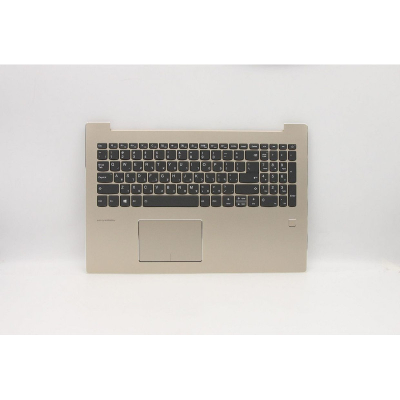 Топкейс для Ноутбука включая клавиатуру 5CB0N98600 Lenovo 520-15IKB (Type 80YL) Laptop (ideapad) - Type 80YL , Иврит, Английский цвет:золотой - оригинал