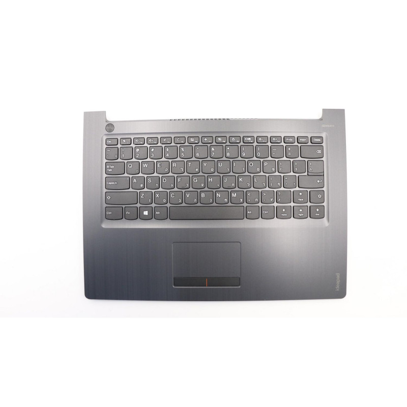 New 5CB0M29397 Lenovo IdeaPad 310 14IAP Upper Case With Keyboard And Touchpad Hebrew English colore:gray original