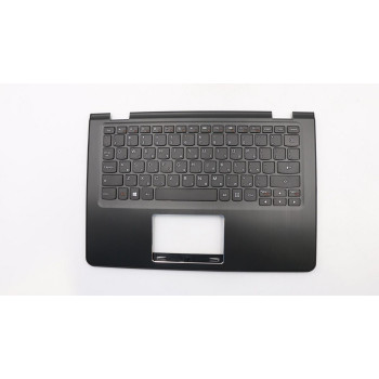 New 5CB0J08401 Flex 3 1120 Laptop (Lenovo) Type 80LX Palmrest Keyboard colore:black original