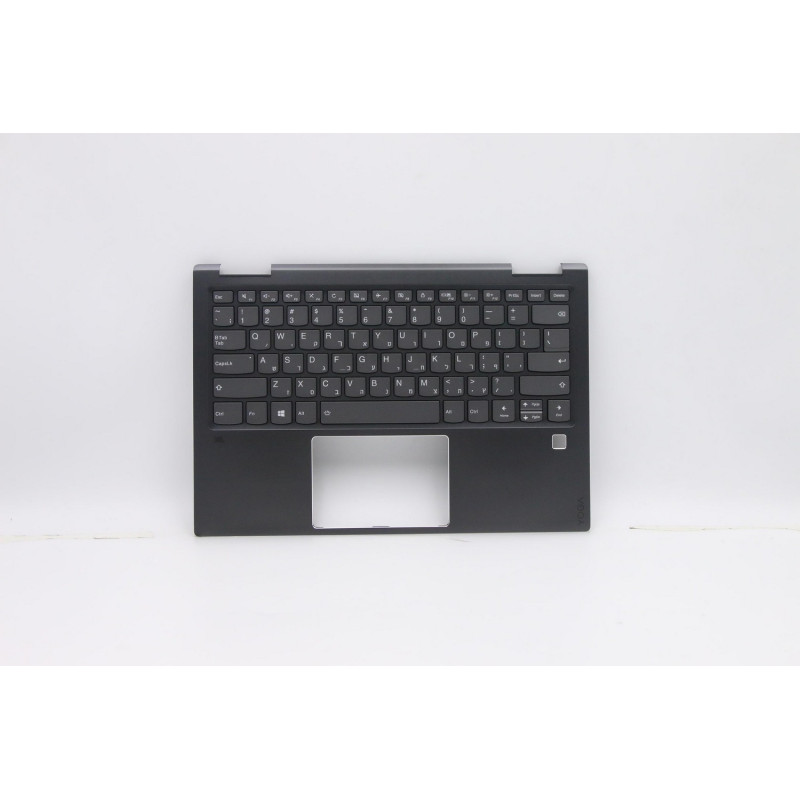 פאלמרסט כולל מקדלת למחשב נייד Upper Case C W/KB GM HB 5CB0N67915 Lenovo Yoga 720-13IKB (Type 80X6) Laptop (ideapad) US , עברית, אנגלית צבע:אפור מקורי - חדש
