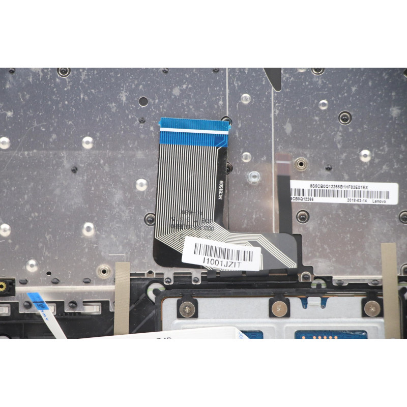 New 5CB0Q12266 Lenovo Yoga 720 12IKB Laptop (ideapad) Type 81B5 Laptop Palmmerst Touchpad Hebrew English colore:silver original