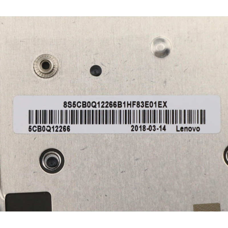 New 5CB0Q12266 Lenovo Yoga 720 12IKB Laptop (ideapad) Type 81B5 Laptop Palmmerst Touchpad Hebrew English colore:silver original