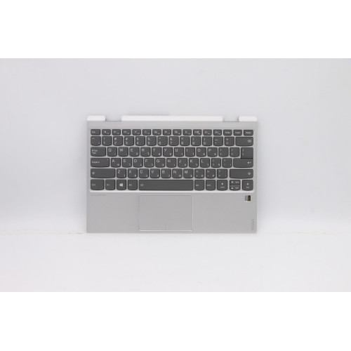 Топкейс с тачпадом 5CB0Q12266 Lenovo Yoga 720-12IKB Laptop (ideapad) - Type 81B5, Иврит, Английский цвет:серебряный - оригинал Топкейс с тачпадом 5CB0Q12266 Lenovo Yoga 720-12IKB Laptop (ideapad) - Type 81B5, Иврит, Английский цвет:серебряный - оригинал