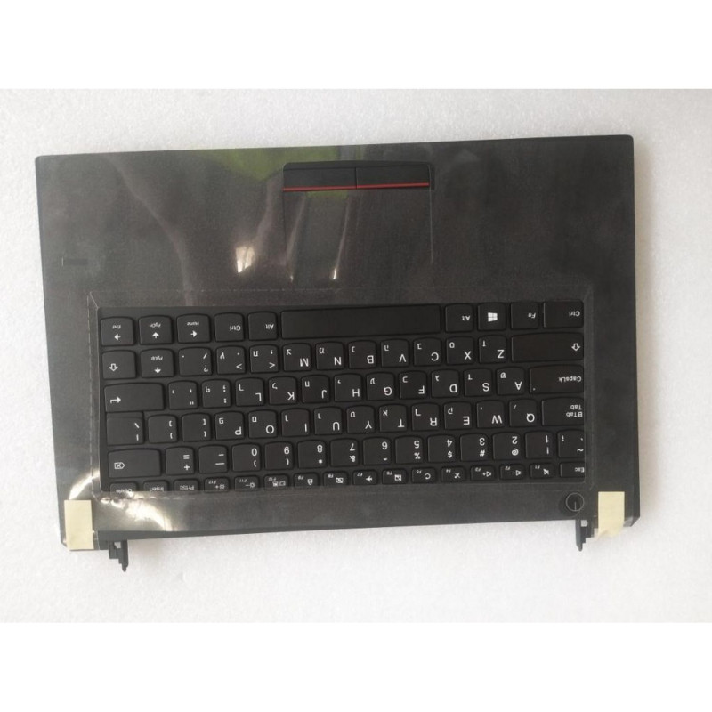 Топкейс для Ноутбука с клавиатурой и тачпадом 5CB0L59413 Lenovo V310-14IKB , Иврит, Английский цвет:чёрный