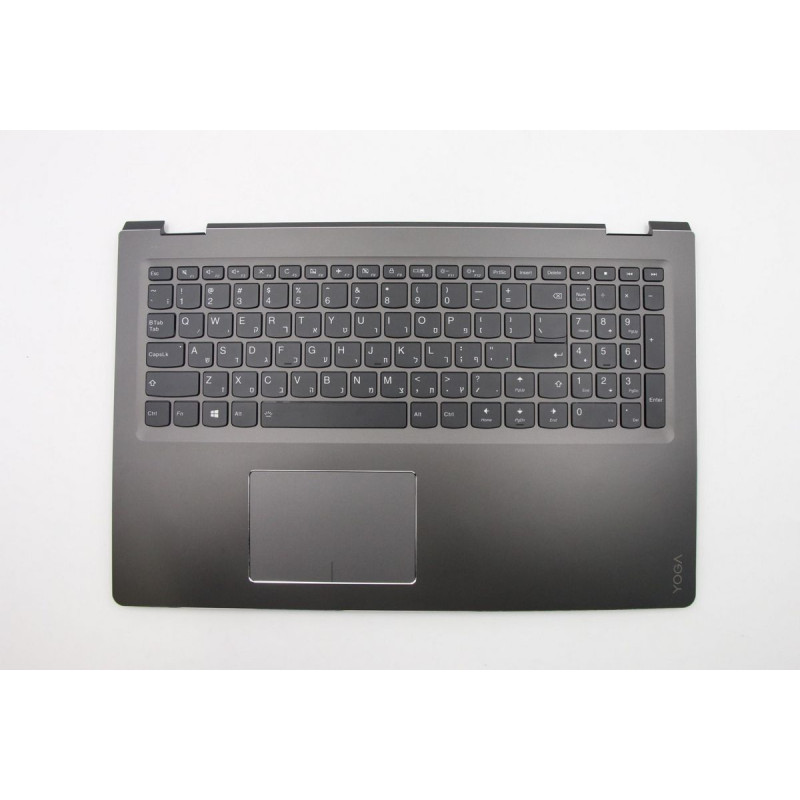New 5CB0L66042 Lenovo Yoga 510 15ISK (ideapad) Type 80S8 Palmrest Keyboard colore:gray original