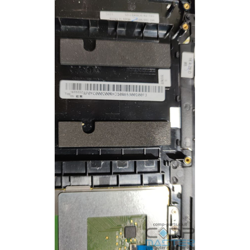 Palmrest без клавиатуры, включая Touchpad 5cb0k61125 Lenovo Yoga 700-14ISK (ideapad) - Type 80QD цвет:черный, Новый, с разобранной клавиатурой