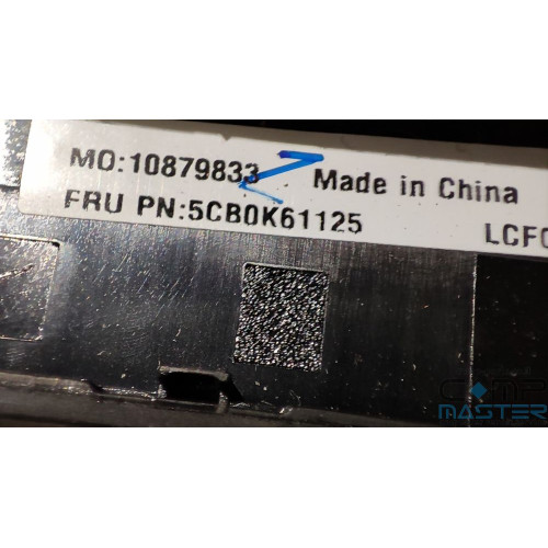 Palmrest без клавиатуры, включая Touchpad 5cb0k61125 Lenovo Yoga 700-14ISK (ideapad) - Type 80QD цвет:черный, Новый, с разобранной клавиатурой