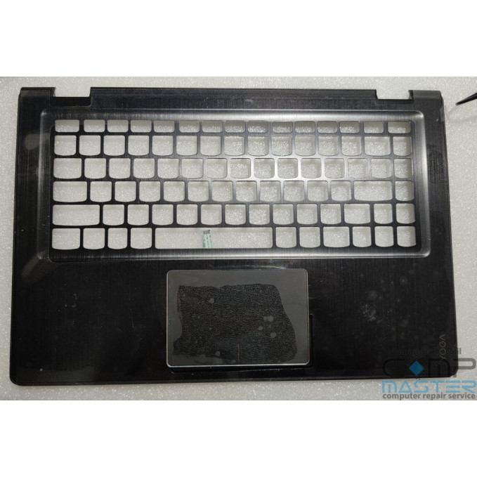 Palmrest без клавиатуры, включая Touchpad 5cb0k61125 Lenovo Yoga 700-14ISK (ideapad) - Type 80QD цвет:чёрный, Новый, с разобранной клавиатурой