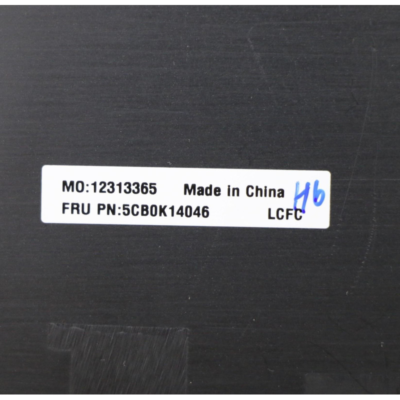 Топкейс с Тачпадом для Ноутбука 5CB0K14046 12313365 Lenovo 300-15IBR Laptop (ideapad) - Type 80M3 цвет:чёрный - оригинал