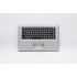 New ZIVY0 Upper Case SV W/KB HEB 90205139 Lenovo פאלמרסט כולל מקלדת למחשב נייד colore:silver original
