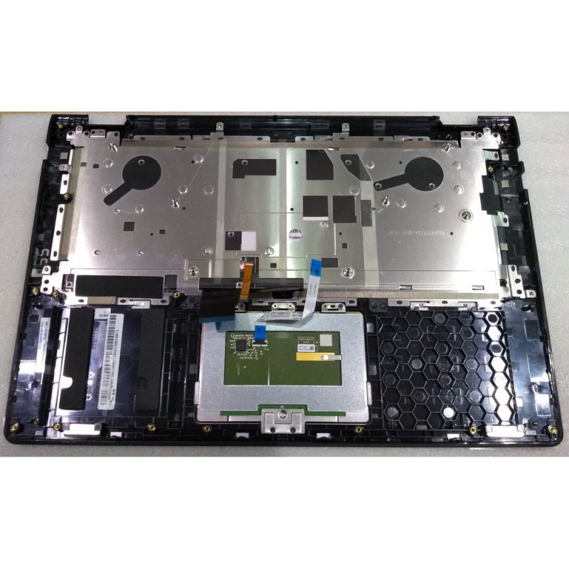 Клавиатура Ноутбука, Включая Touchpad и Топкейс 5cb0k61125 Lenovo Yoga 700 14ISK, Иврит, Английский цвет:черный