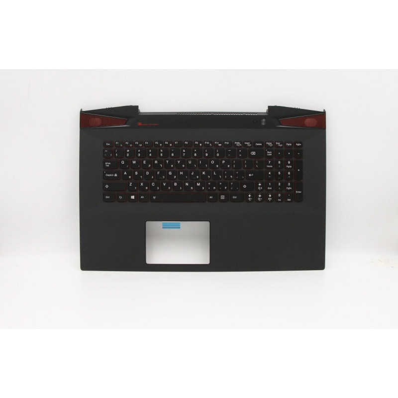 Топкейс для Ноутбука включая клавиатуру 5CB0g59792 Lenovo Y70-70 Touch - Type 80DU , Иврит, Английский цвет:чёрный - оригинал