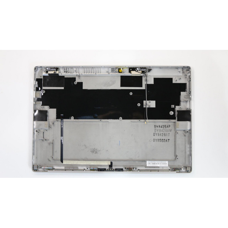 מכסה מסך אחורי למחשב נייד LCD Cover 3N 81CG Platinum Wifi FingerPrint/8M Cam 5CB0P95173 Lenovo צבע:כסף פלטינום מקורי - חדש