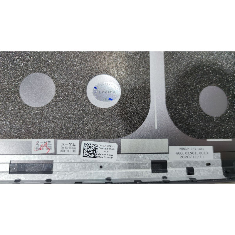 Крышка Матрицы для Ноутбука 02h8gp 460.0kn01.0013 Dell Vostro 5402 цвет:серый - оригинал
