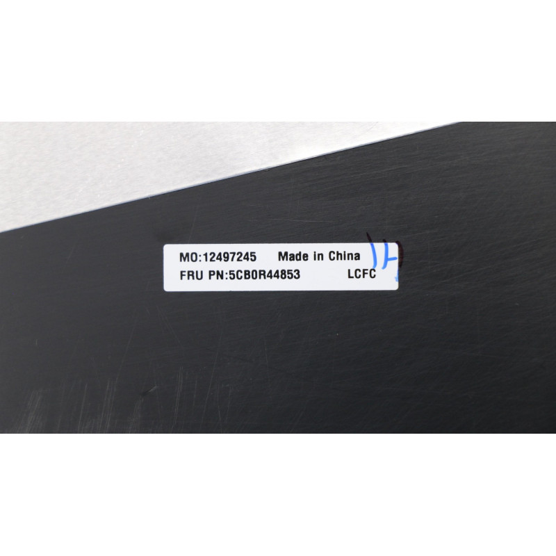 מכסה מסך אחורי למחשב נייד 5CB0R44853 COVER LCD Cover L81FV FHD AG2.6W/EDPCable 5CB0R44853 Legion Y530-15ICH (Lenovo) - Type 81FV צבע:שחור מקורי - חדש