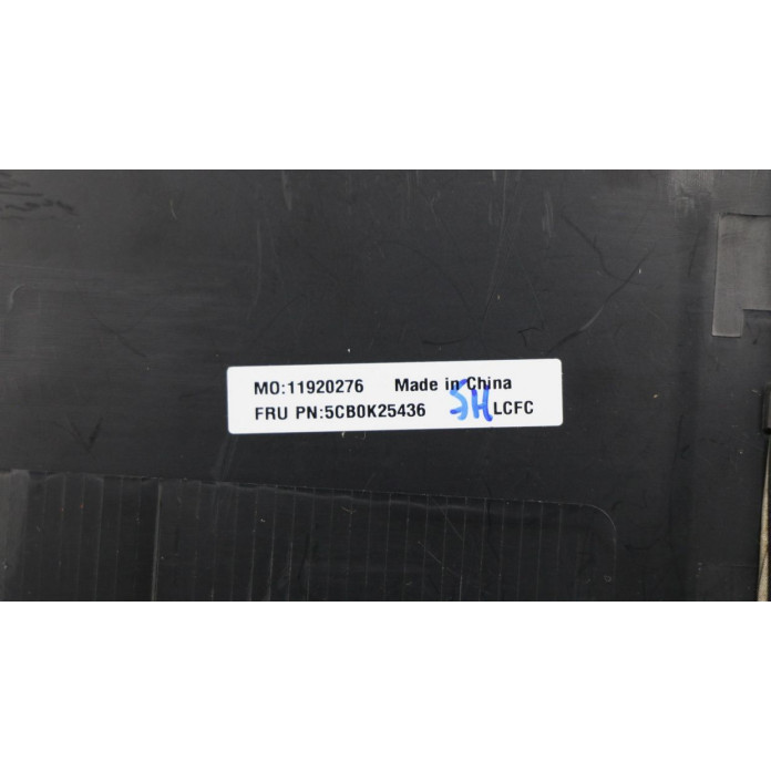 מכסה מסך אחורי למחשב נייד 5CB0K25436 Lenovo 100-15IBD (ideapad) - Type 80QQ צבע:שחור מקורי - חדש