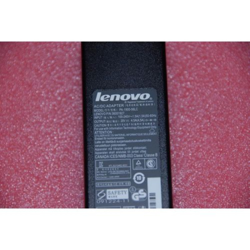 New PA 1900 56LC 36001927Lenovo Laptop Charger 20V 90W 5.5x2.5mm A copy of an original