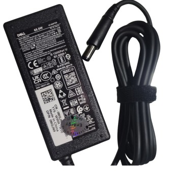 מטען למחשב נייד 0MGJN65W AC Adapter, 7.4mm Barrel,Dell Latitude 7490 0MGJN LA65NS2-01 19.5V 65W 7.4×5.0 mm+ PIN צבע:שחור העתק של מקור - חדש