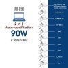 מטען אוניברסלי למחשב נייד Power Adapter 90W AC/DC AD-850 EZCool 90W אוניברסלי - חדש