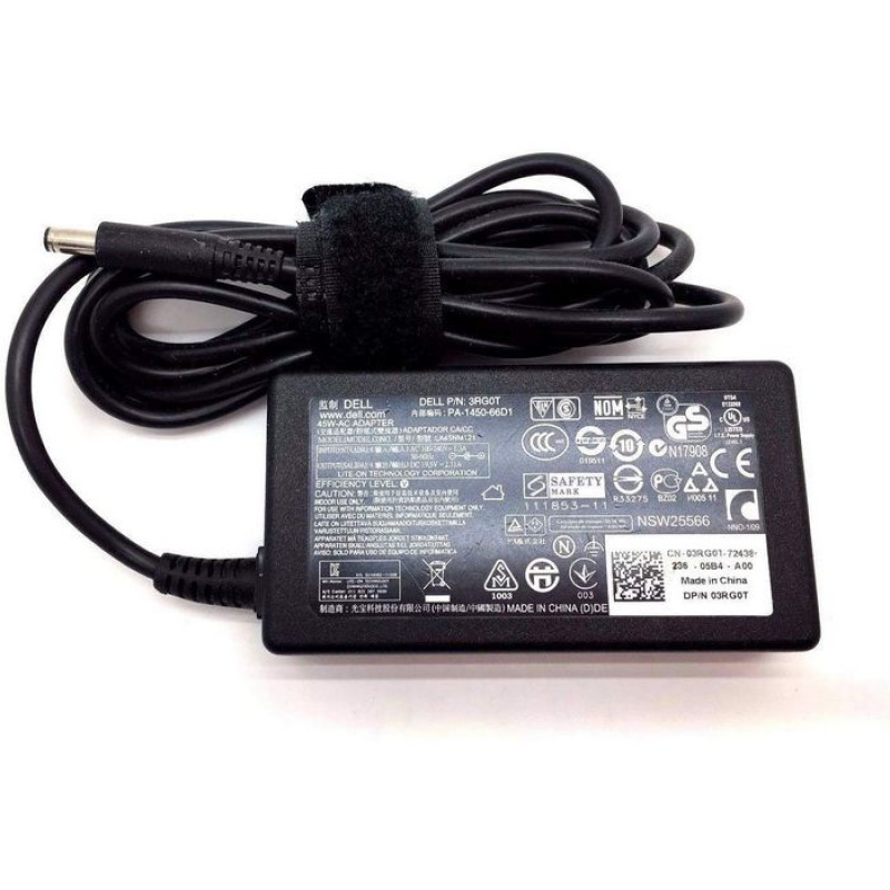 New 3RGOTDell Laptop Charger 19.5V 45W 4.5x3.0mm PIN A copy of an original